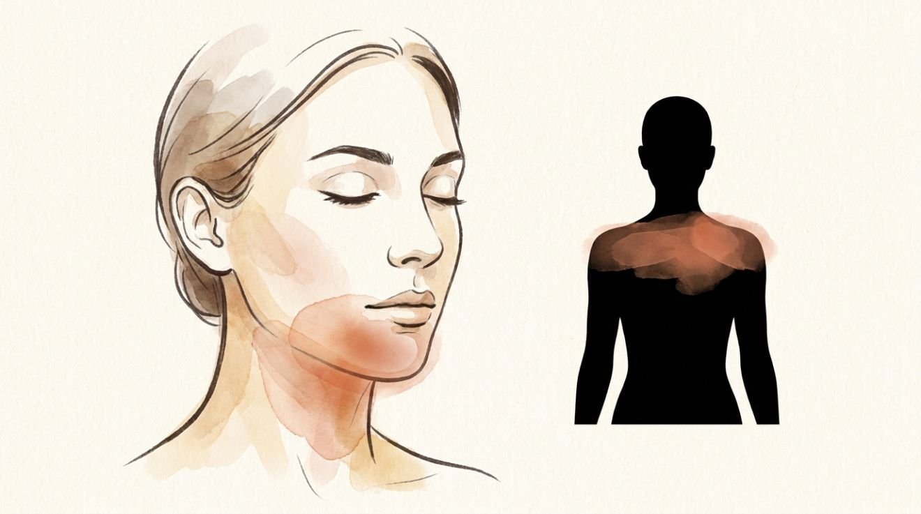 Les zones du visage et leurs déclencheurs